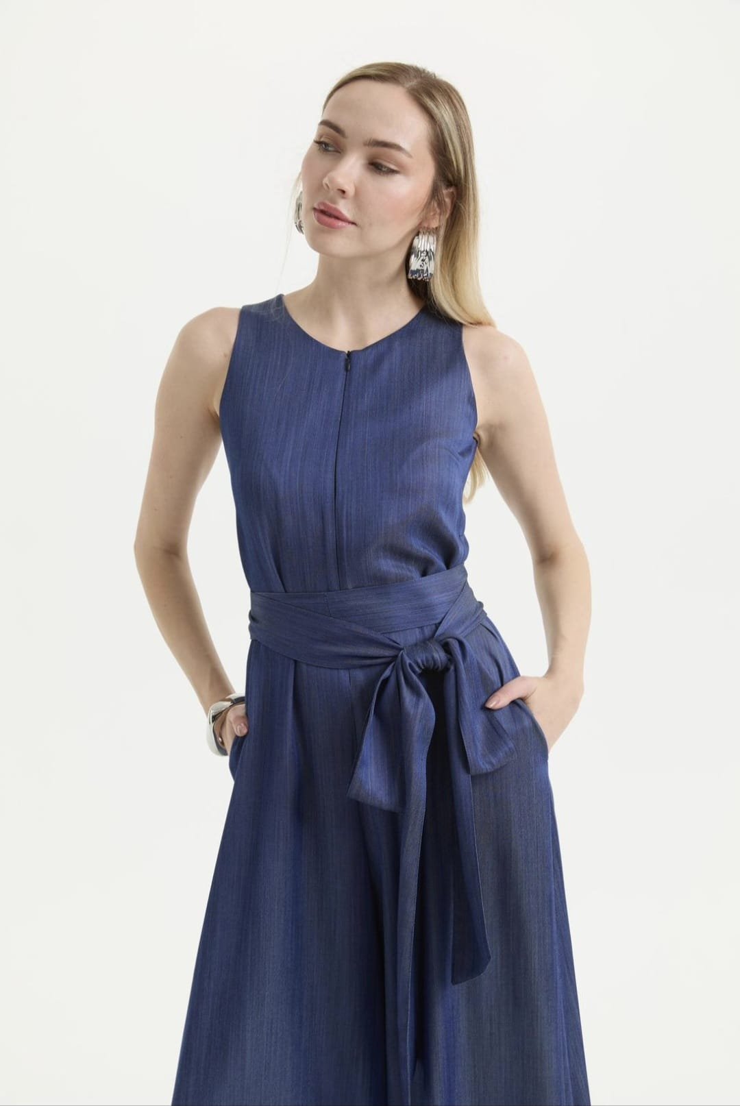 NAVY Tasarım Tencel Tulum